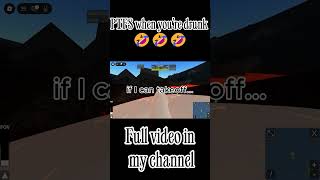 PTFS when you're drunk 🤣🤣🤣#roblox #ptfs #bruh  #ptfsroblox #aviation #memes