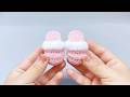 Crochet Mini Slippers for Dolls &amp; Pets  DIY Tutorial