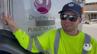 Phoenix Garbage Truck Driver Lands Childhood Dream Job