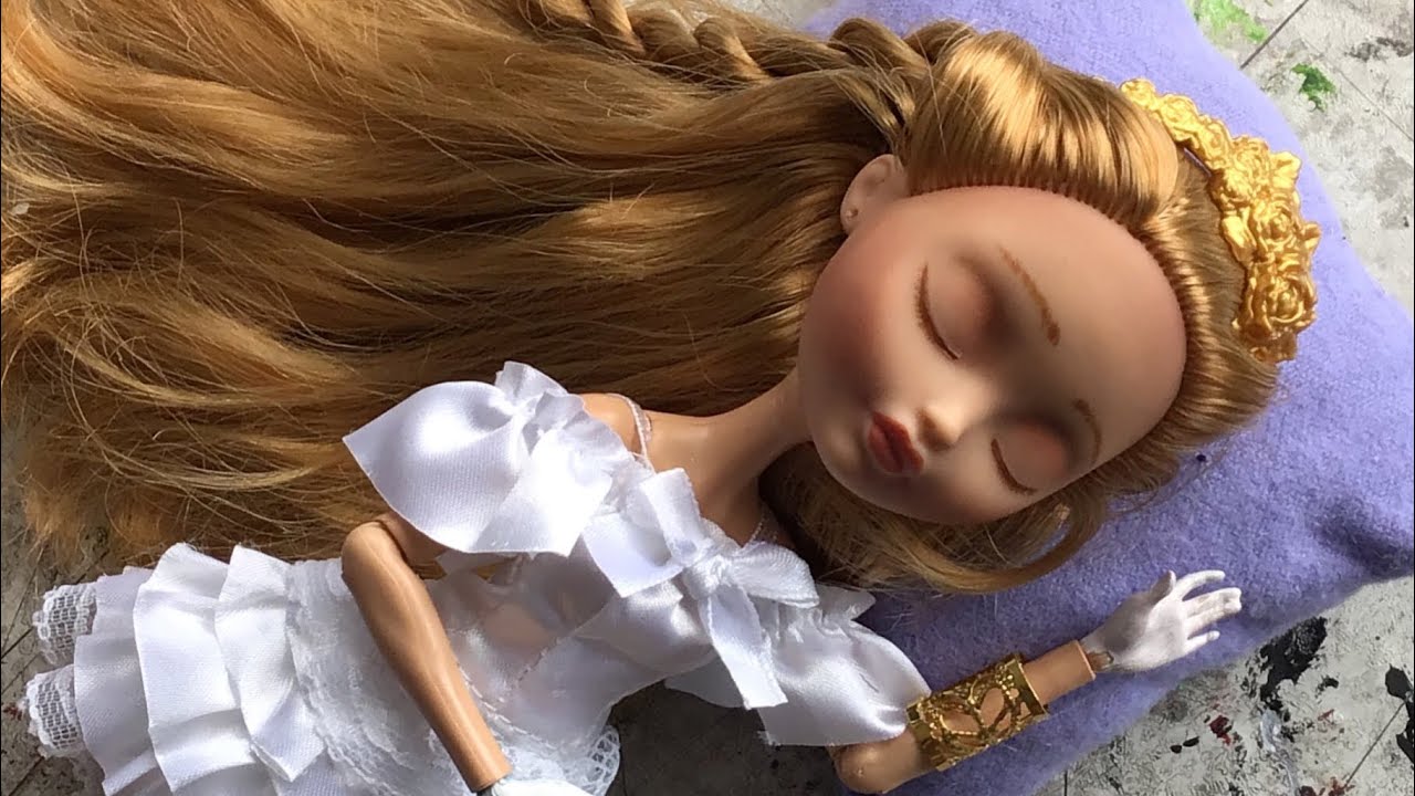 Sleeping Princess repaint - YouTube