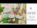 🌿6 DIY DOLLAR TREE DECOR CRAFTS FRENCH FARMHOUSE CHIC🌿"I LOVE SPRING" ep16 Olivias Romantic Home DIY