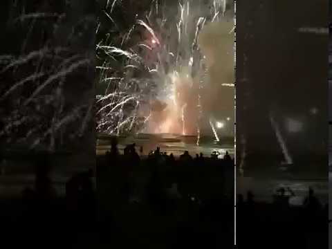 New Year's Fireworks 2018 - Terrigal Firework Disaster