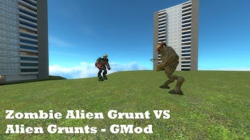 Zombie Alien Grunt VS Alien Grunts - Garry