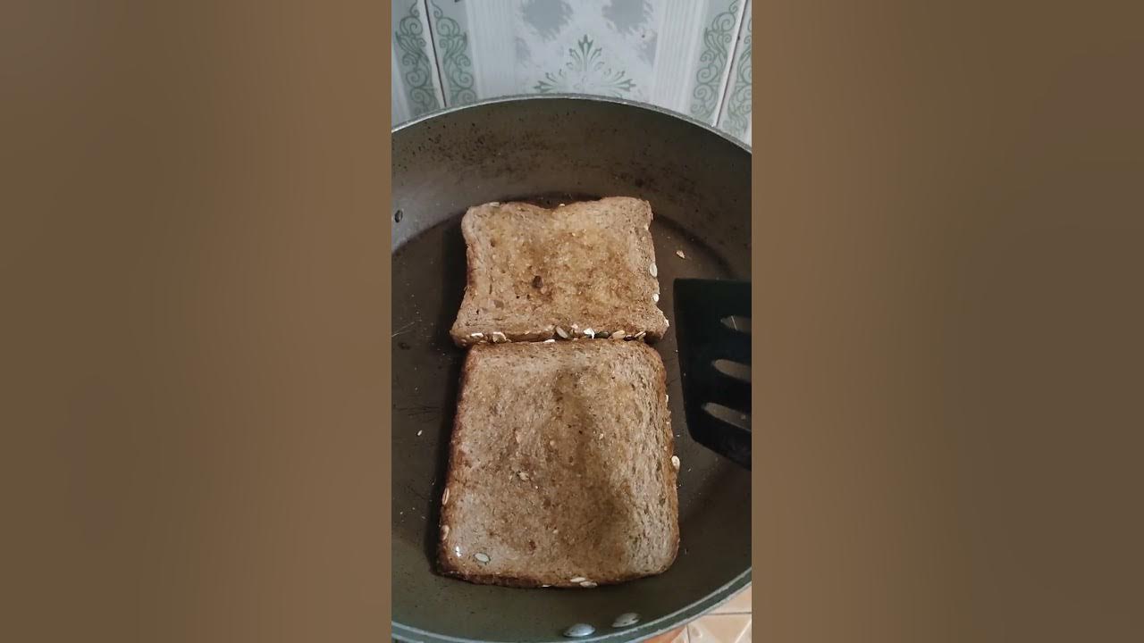 How to toast bread on pan YouTube