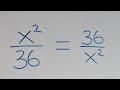 Can You Solve This in 60 Seconds? | Math Olympiad