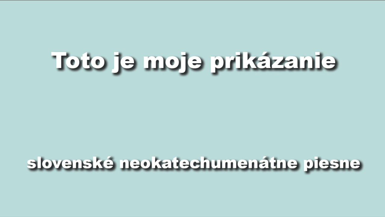 Toto Je Moje Prikazanie Youtube