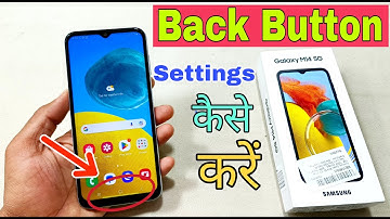 Samsung M14 5G Back Button Settings Kaise Karen | How To Set Back Button in Samsung M14 5G |