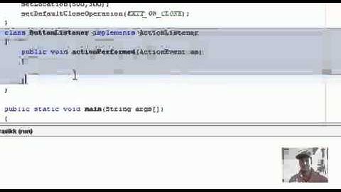NetBeans JAVA Programming Tutorial Event HandlingActionListener