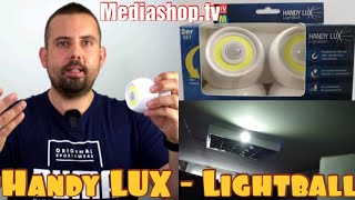 MediaShop.TV - Handy LUX LightBall | Magnetisch + 3M Klebeband | 360° drehbar 120 Lumen Lichtstrom 🎬 screenshot 5