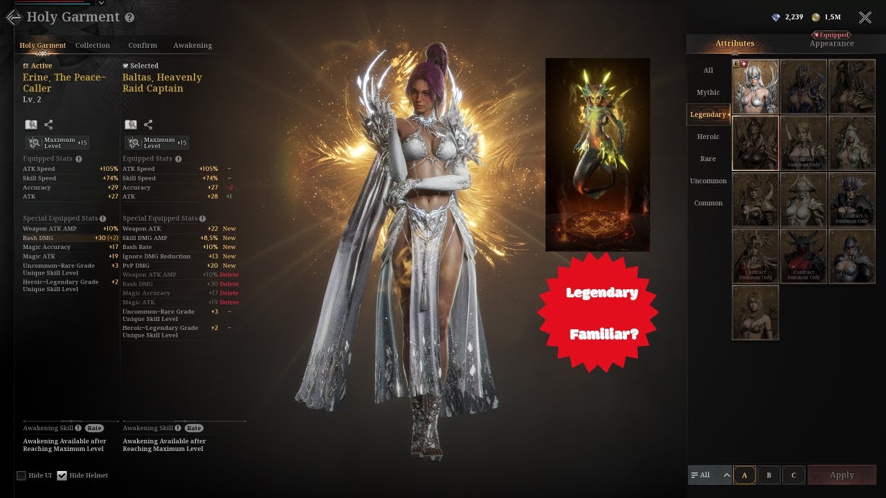 Raven 2 Legendary Familiar?