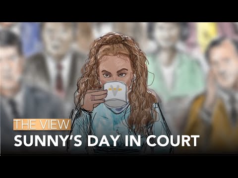 Sunny Hostin Attends Trump Hush Money Trial 