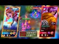 JUNGLE WANWAN VS TOP GLOBAL LING ON MYTHICAL GLORY RANKED GAME!! - MLBB