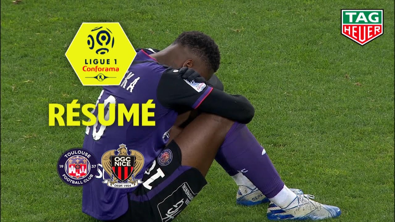 Toulouse FC - OGC Nice ( 0-2 ) - Résumé - (TFC - OGCN) / 2019-20