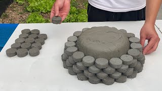 DIY Plant Pots With Cement - Very Clever Shaping