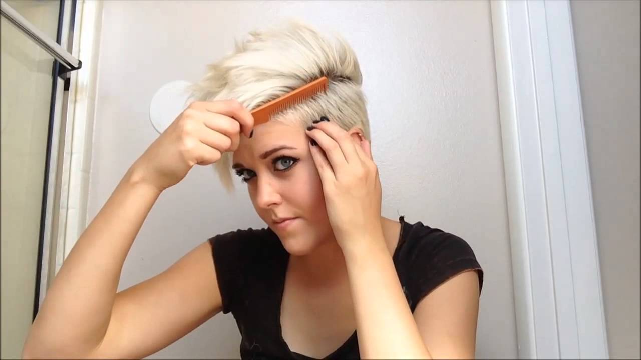 Styling Short Hair Videos