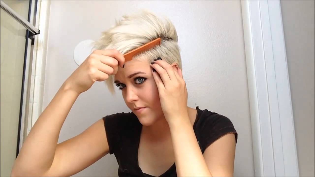 How To Style Really Short Hair YouTube How To Style Really Short Hair YouTube