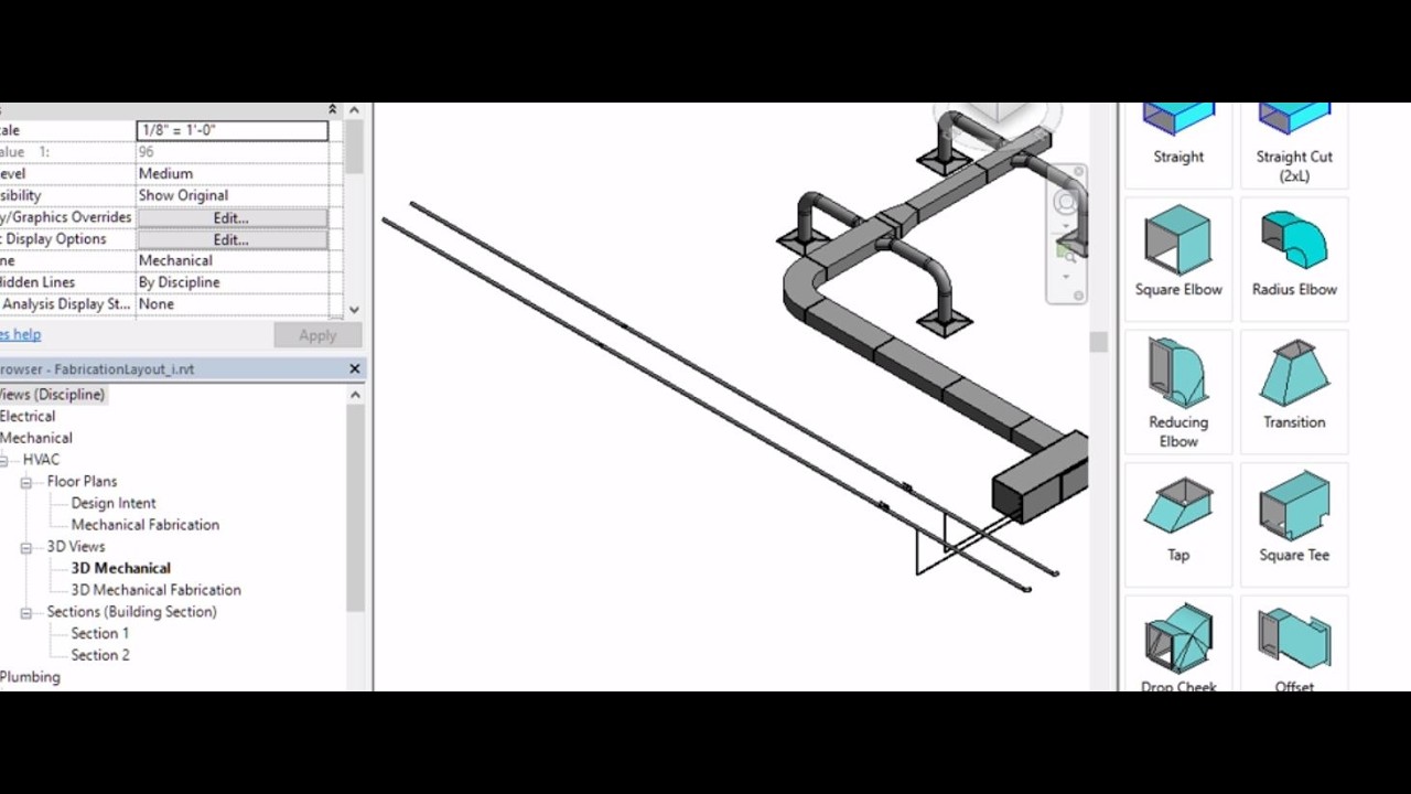 REVIT MEP HVAC COURSE COMPLETE FROM SCRATCH AUTOCAD DWG TO REVIT MODEL ...