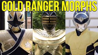 Power Rangers Gold Ranger Fan Morphs