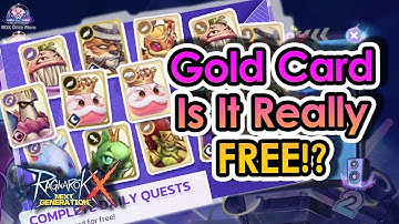 [ROX] Is The Gold Card Really Free As Claimed? | Free Gold Card Event | KingSpade