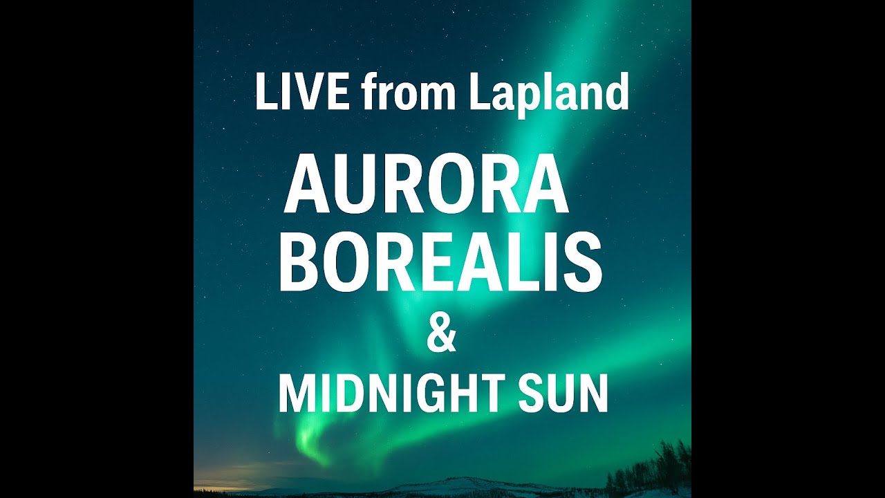 LIVE 24/7 Northern Lights & Sky Cam | Lapland Finland Webcam | Aurora Borealis from Posio
