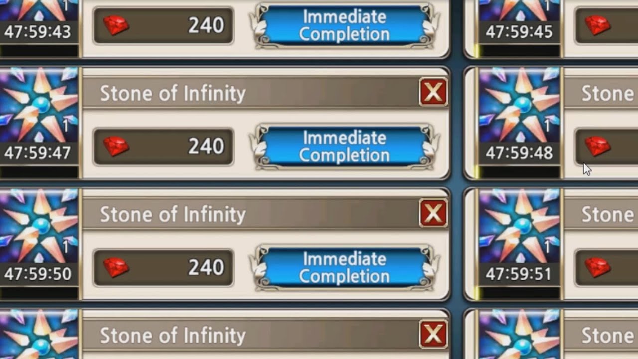 King's Raid - The Things We Do At End Game...