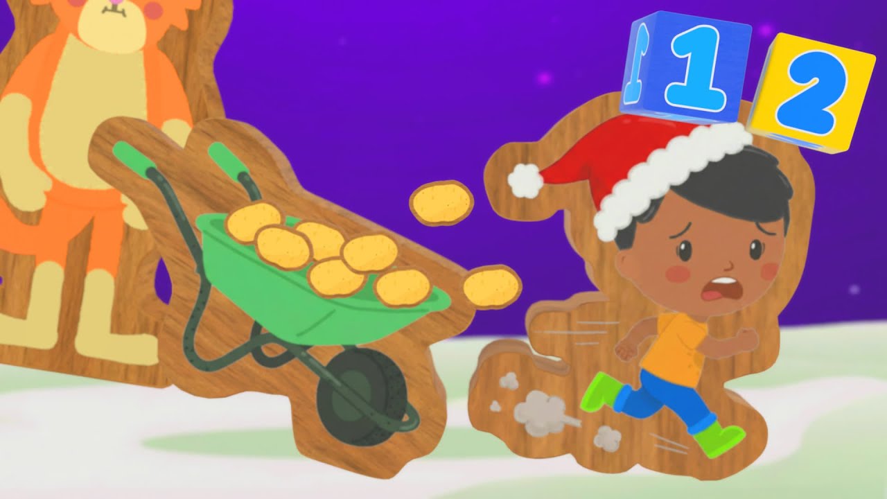 12 Days of Christmas Song for Kids 🎄 Farm Animal Counting 1-12 (Full 15 Minute Episode)