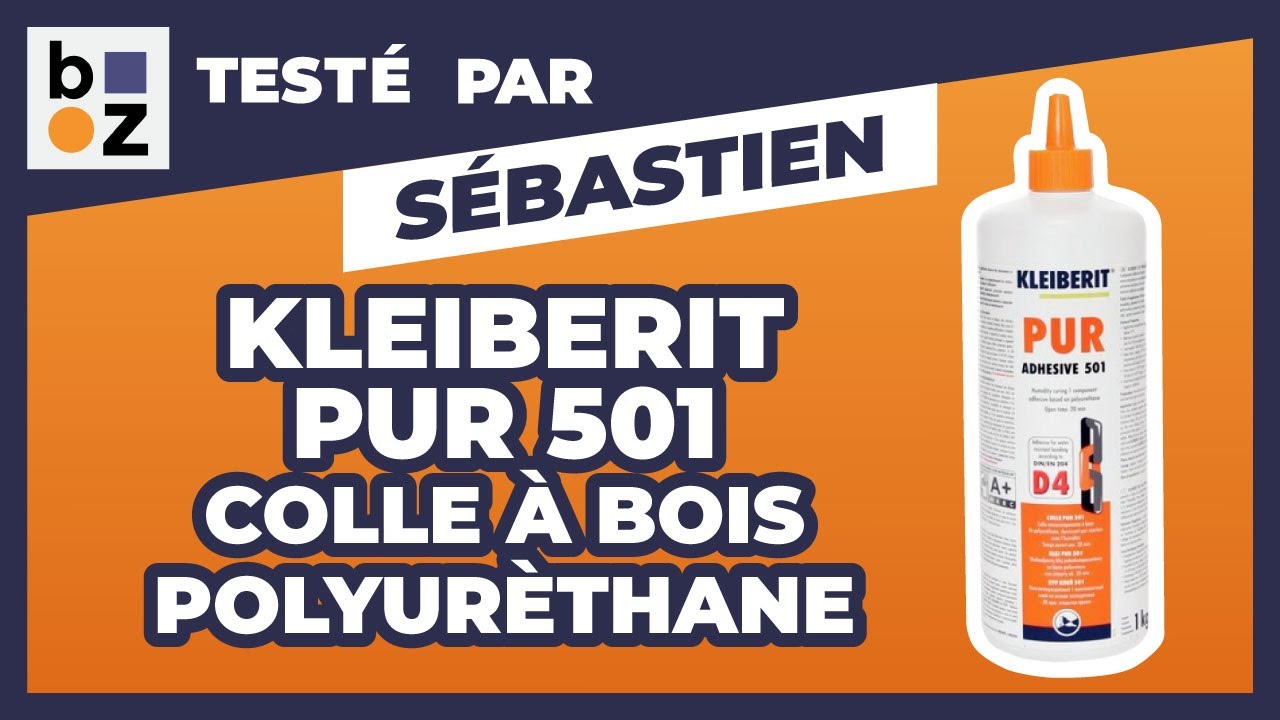 Colle à bois polyuréthane PUR 501 KLEIBERIT : Test et Avis 