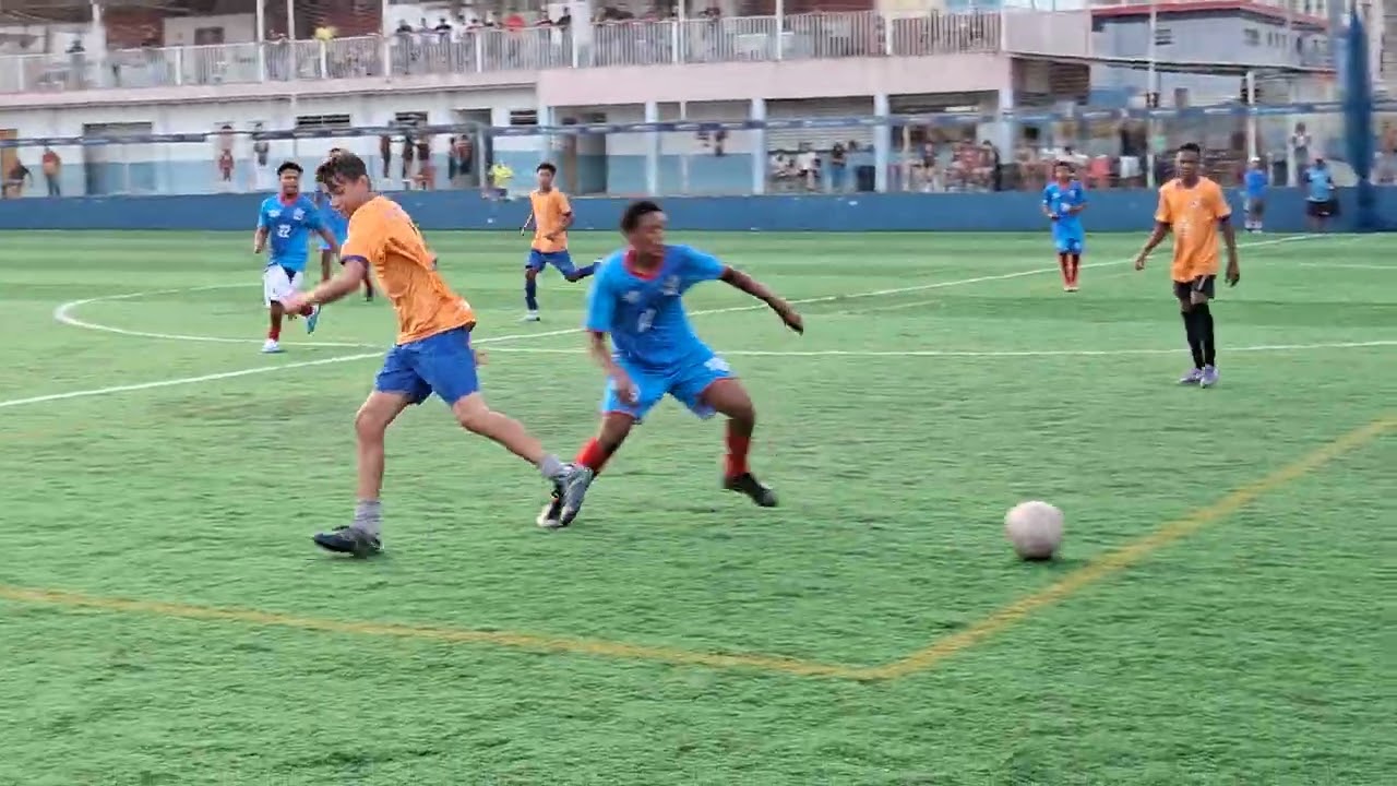 Jogo em comemoração aos 94 anos do Clube Concórdia. Sub-15 -Secr Es de Poá  x  R9 Academy.2°tempo 