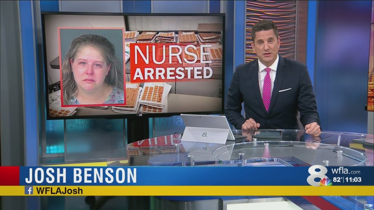 nurse arrested for stealing medication