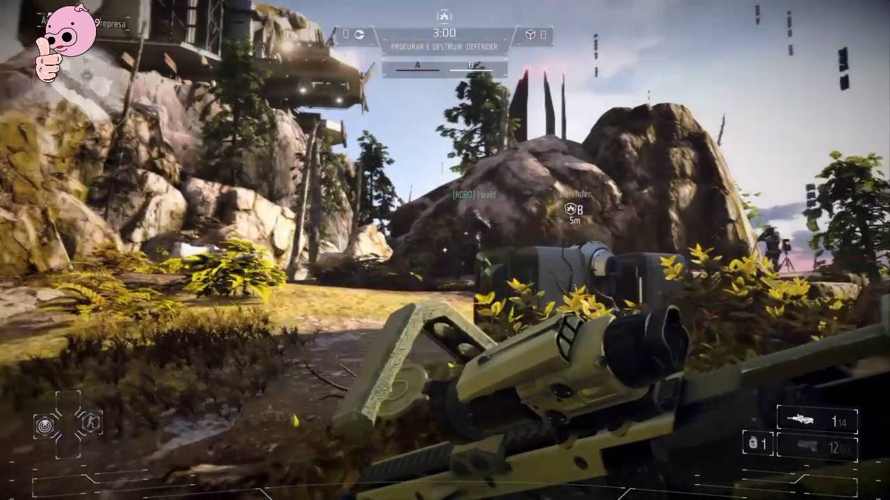 Killzone Shadow Fall Ps4 gameplay (Comentado-Português) - YouTube