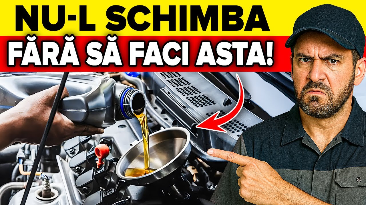 Fă ASTA înainte să schimbi ULEIUL și MOTORUL tău va dura PENTRU TOTDEAUNA!! +1.000.000 KM