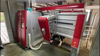 Low cost conversion - retrofitting two Lely robots into an existing shed