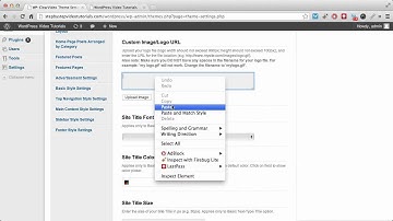 WordPress Tutorials: 15 - Add header image to our wordpress website