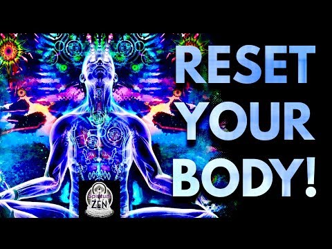 ☯RESET YOUR BODY 2 ITS OPTIMAL CELLULAR STATE! COSMIC WHOLE BEING REGENERATION! FULL HEALING 528 HZ☯