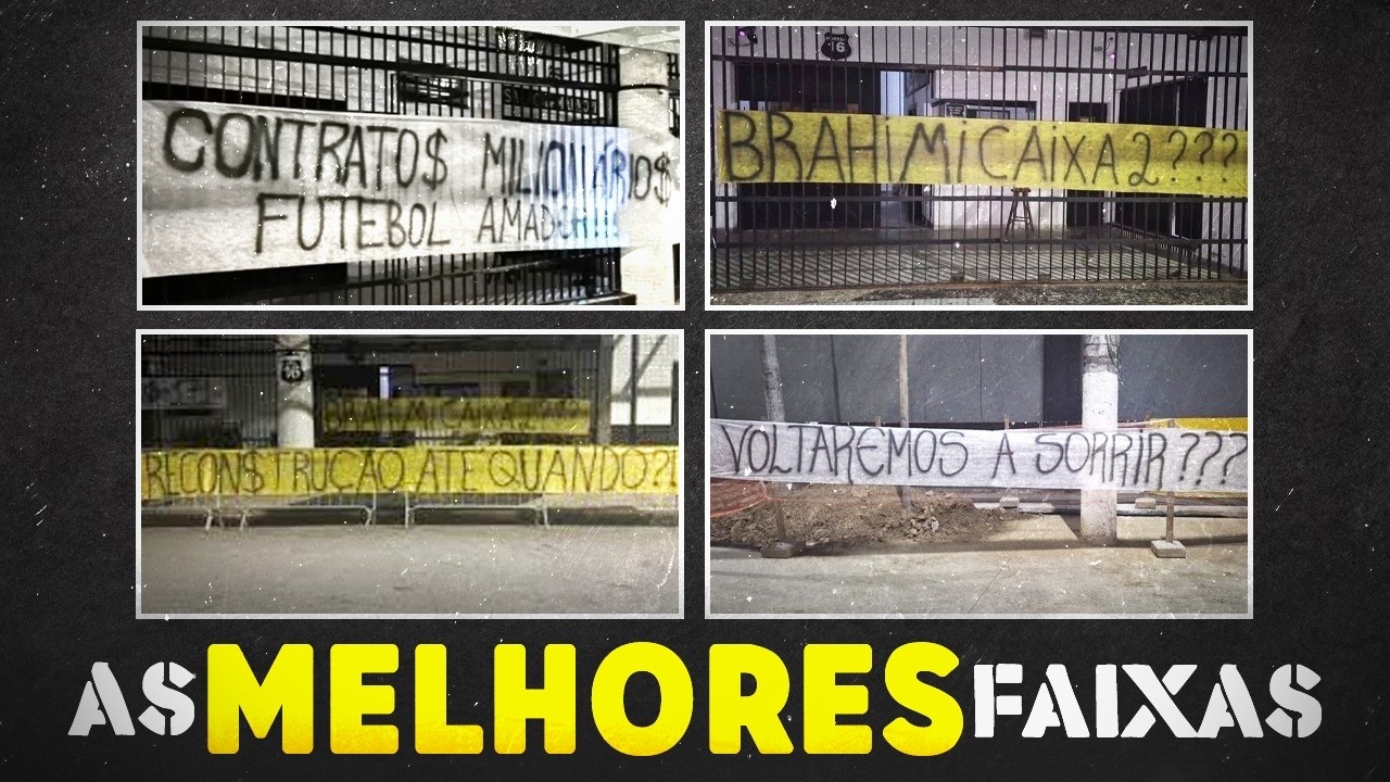 MELHORES FAIXAS de PROTESTO CONTRA a DIRETORIA do SANTOS!