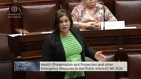 Deputy Mary Lou Mcdonald - speech from 19 Mar 2020