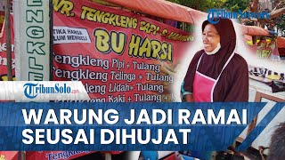 Usai Dihujat Netizen, Warung Tengkleng Bu Harsi Malah Ketiban Berkah: Kini, Belum Sore Jualan Ludes