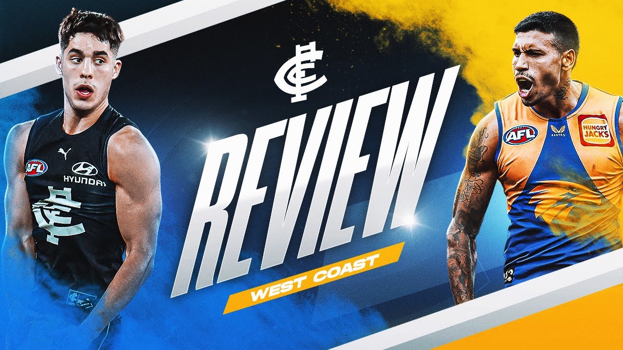 REVIEW Carlton v West Coast AFL Round 7, 2023 YouTube