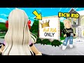 She Wanted RICH Kids Only! I Went Undercover And Found Her Secret! (Roblox Bloxburg Story)