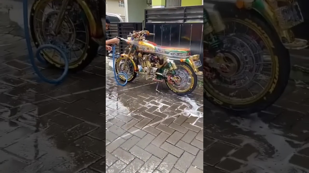 Yamaha gold colour 🔥 rx100 new look 🔥🔥 