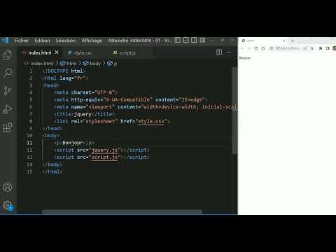Tuto jQuery Facile #5/10 : Les méthodes d'affectation