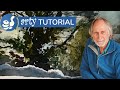 First snowfall in watercolor (w/Barry Herniman, Wales)