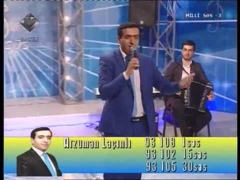 Arzuman Laçınlı - Yaman Könlümə Düşmüsən (Milli Səs Yarışması )