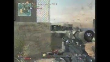 MW3 insane quick scope montage