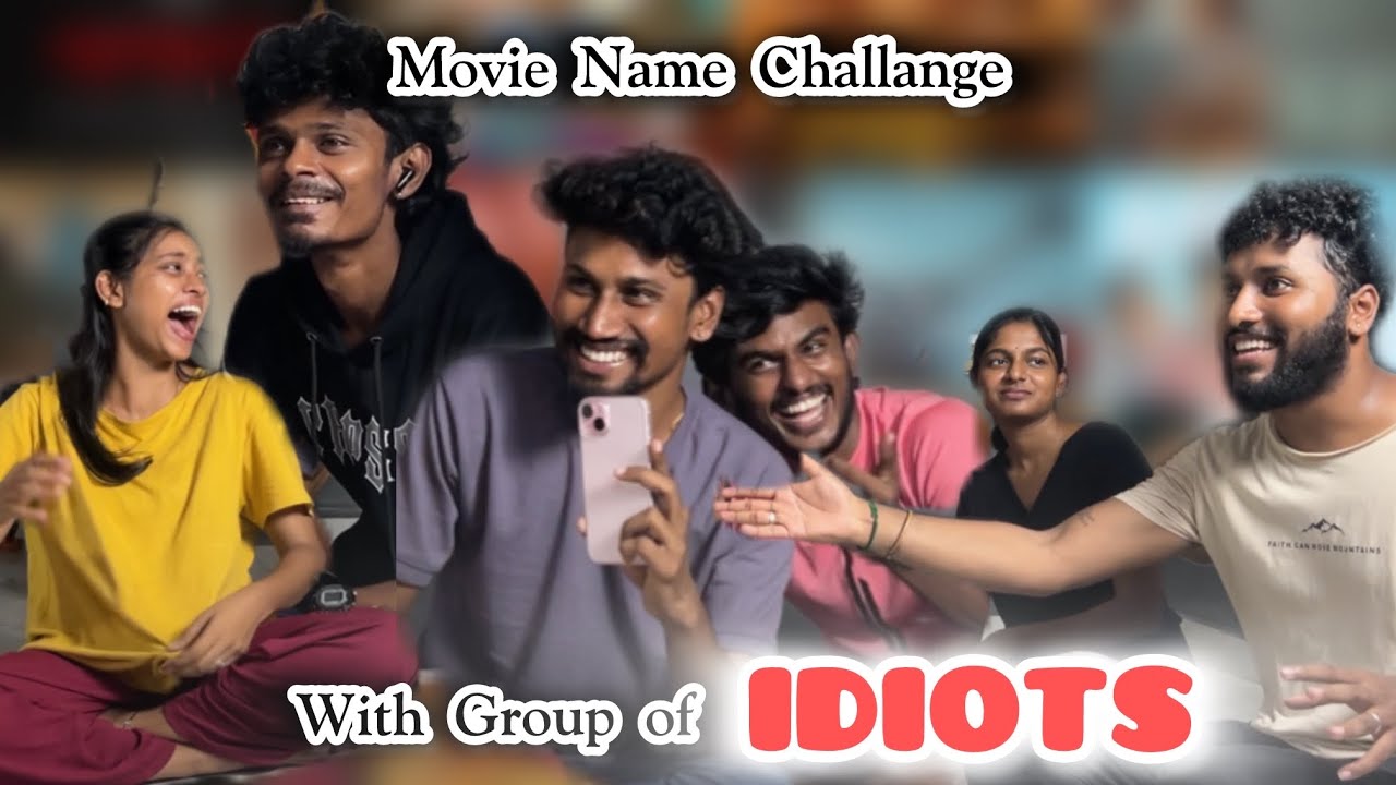Guess the movie name ?! CHALLENGE | இவனுங்கள வச்சிக்கிட்டு 😤😤