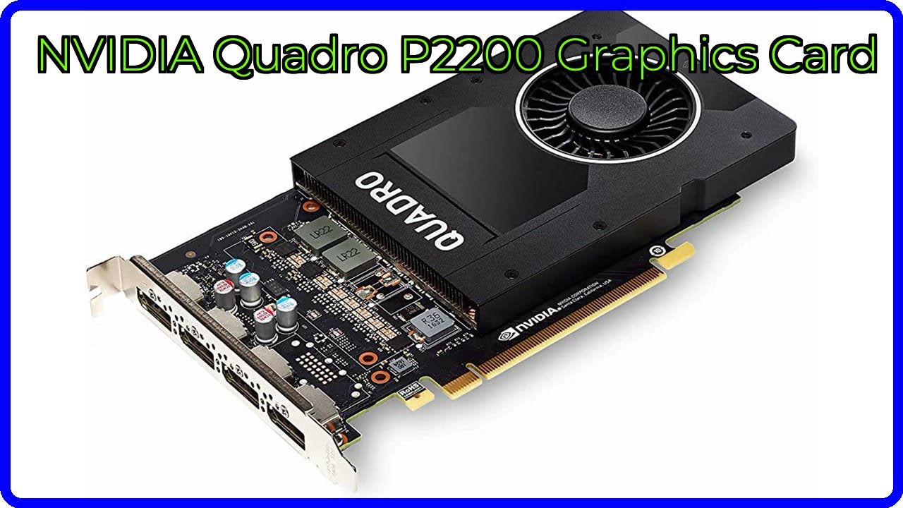 REVIEW (2026): NVIDIA Quadro P2200 Graphics Card. ESSENTIAL