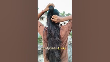 claw clip hairstyle 🌜✨💫#hairstyles #trending #ytshorts #viral #shortvideo