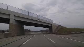 Driving on I-76 from Ohio to Pennsylvania