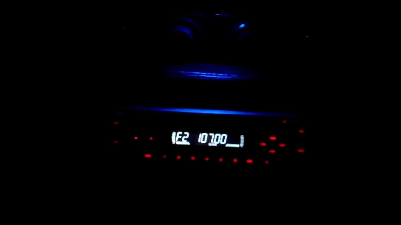 Подсветка магнитолы - YouTube