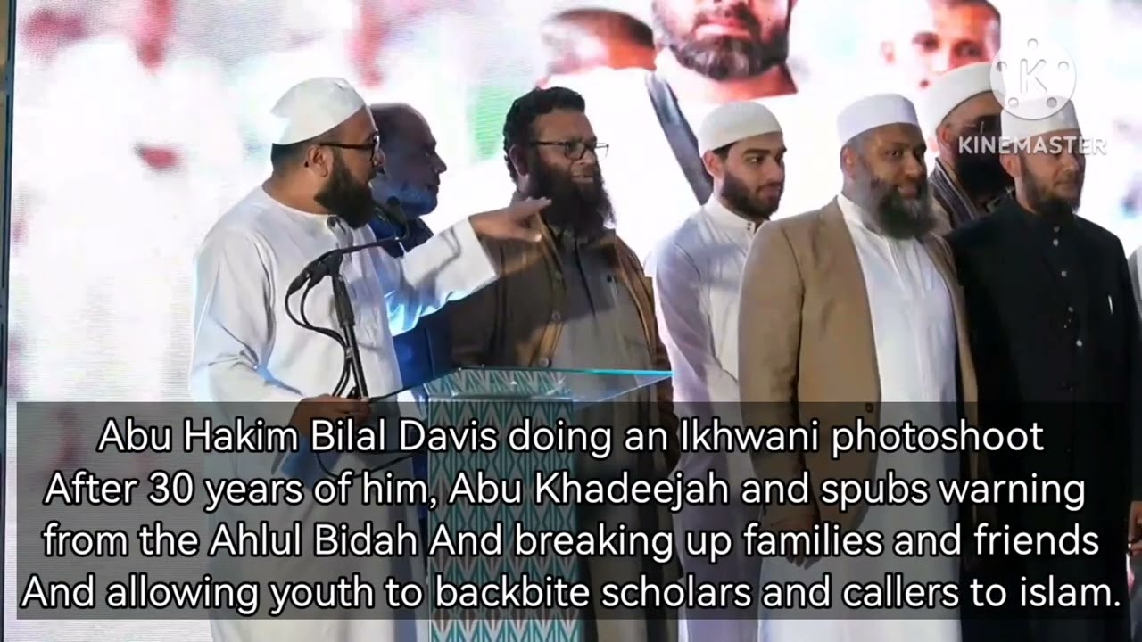 Abu Hakim Bilal Davis working with Ahlul Bidah in Unity of Hajj?